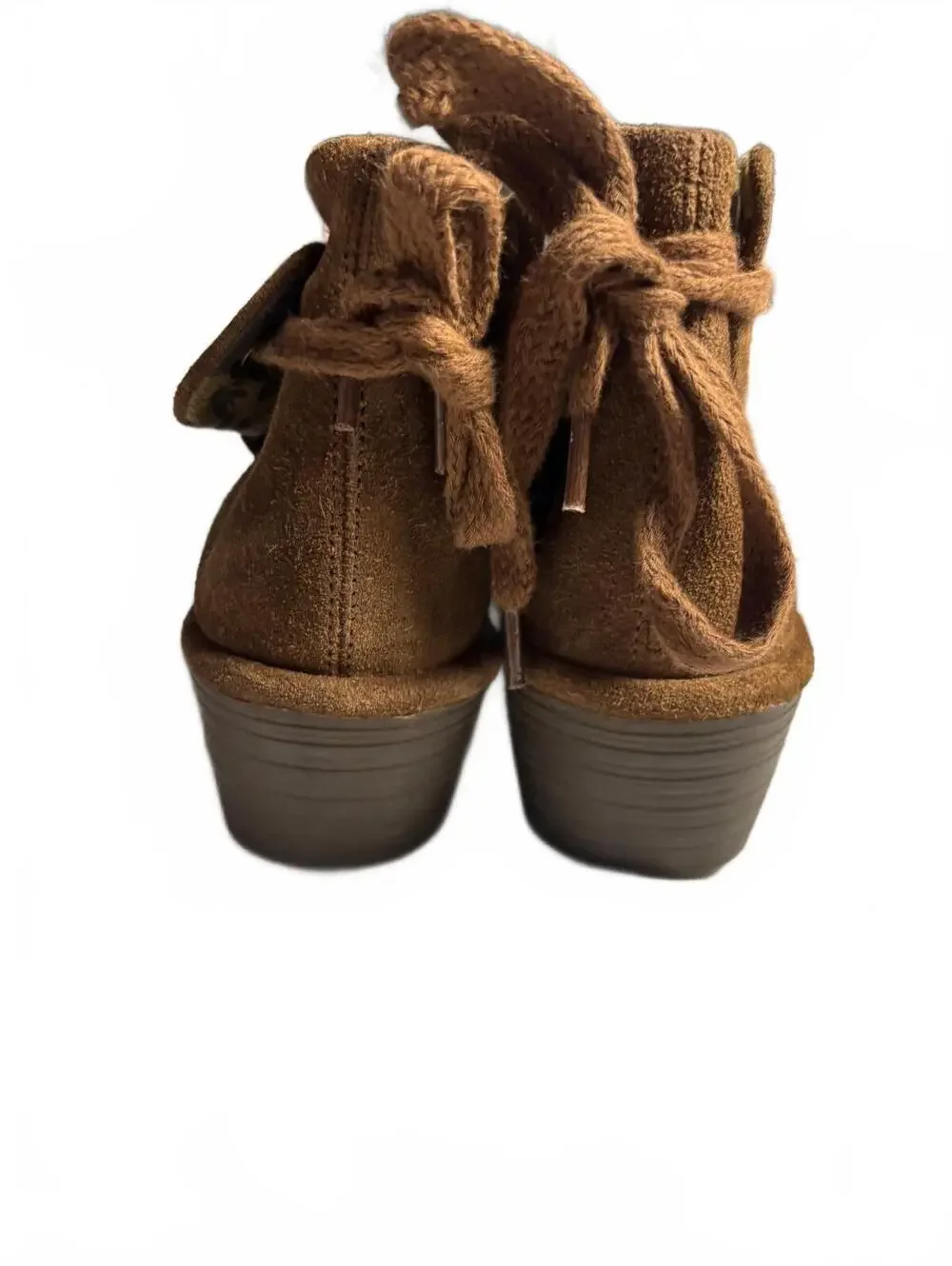 Fly London Women's Brown Suede Wedge Ankle Boots